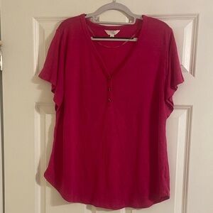 🧡 Women’s ‘Time and Tru’ short sleeve top